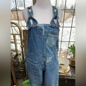 Vintage Ultimate Jeans I.O.U. Long Overdue mixed pieces/patchwork overalls